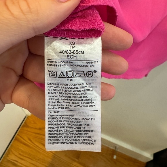 Banana Republic Pink Ruffled Wrap Blouse - Picture 2 of 9